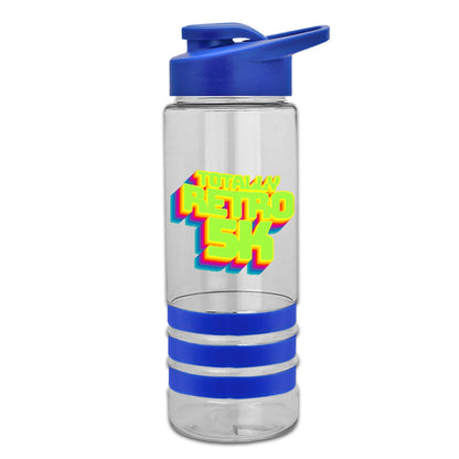 24 oz. Bottle with, Stripe Bands, and Digital imprint - Qty 50 per case - 35% off GSA Advantage Item# DPTXB93GD