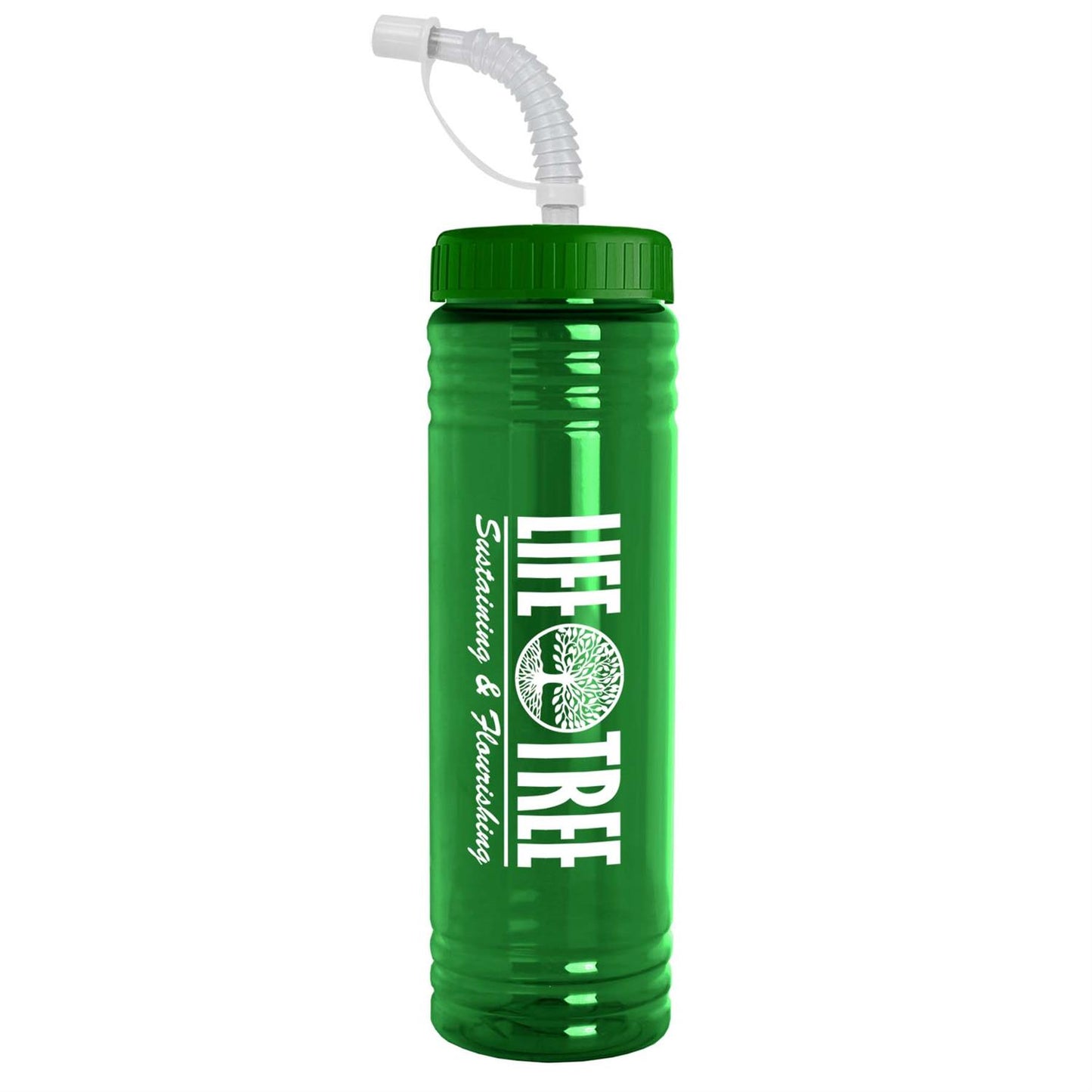 24 oz. Bottle with Straw Lid - Qty 100 per case - 35% off GSA Advantage Item# RP24S