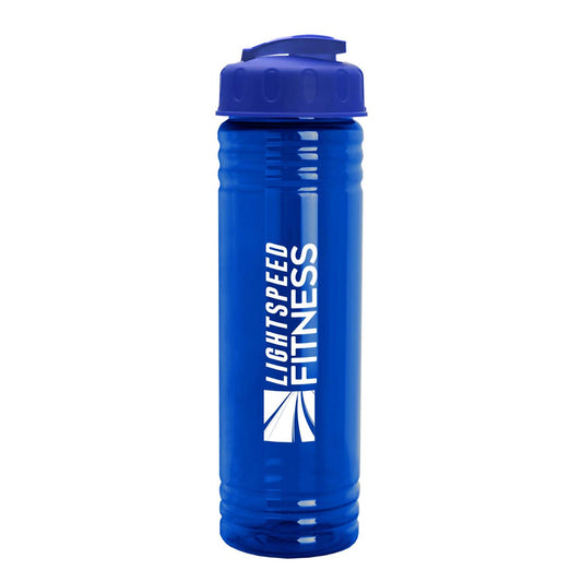 The Trainer - 24 oz. UpCycle rPET Bottle with Flip Lid