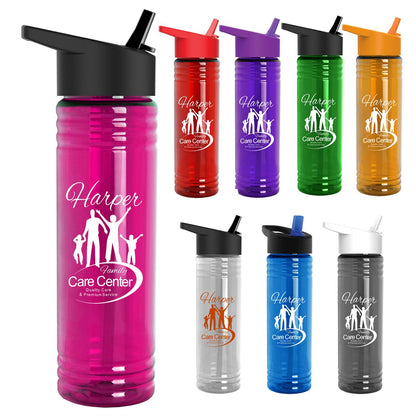 24 oz.  bottle with Crest lid - Qty 50 per case - 35% off GSA Advantage Item# TXB24L