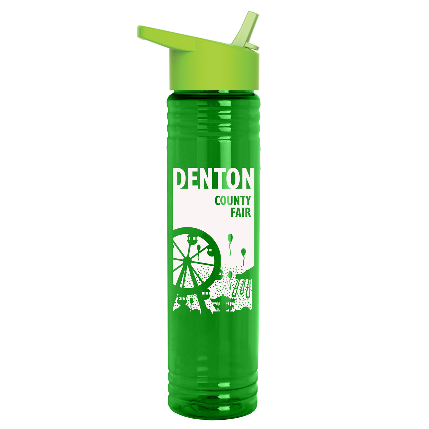 32 oz. Adventure Bottle with Flip Straw Lid  - made with Tritan™ ReNew