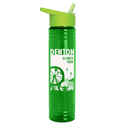 32 oz. Adventure Bottle with Flip Straw Lid  - made with Tritan™ ReNew