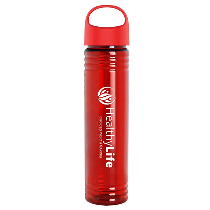 32 oz. Adventure Bottle with Oval Crest Lid  - made with Tritan™ ReNew