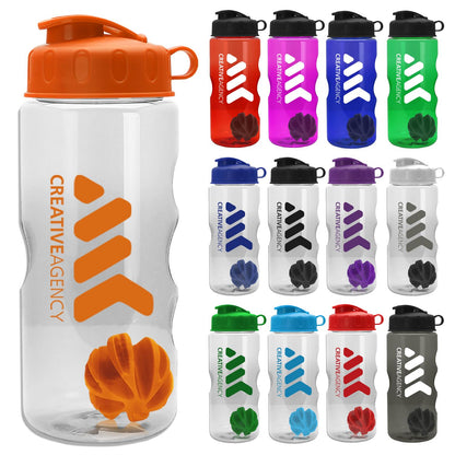 22 oz.  Shaker bottle with Flip lid - Qty 100 per case - 35% off GSA Advantage Item# TRB22FM