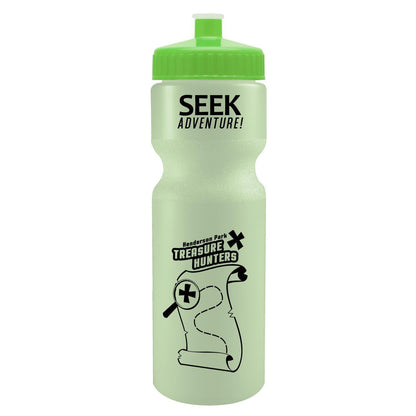 28 oz. Glow-In-The-Dark Sports Bottle - Qty 100 per case - 35% off GSA Advantage Item#  WB28G